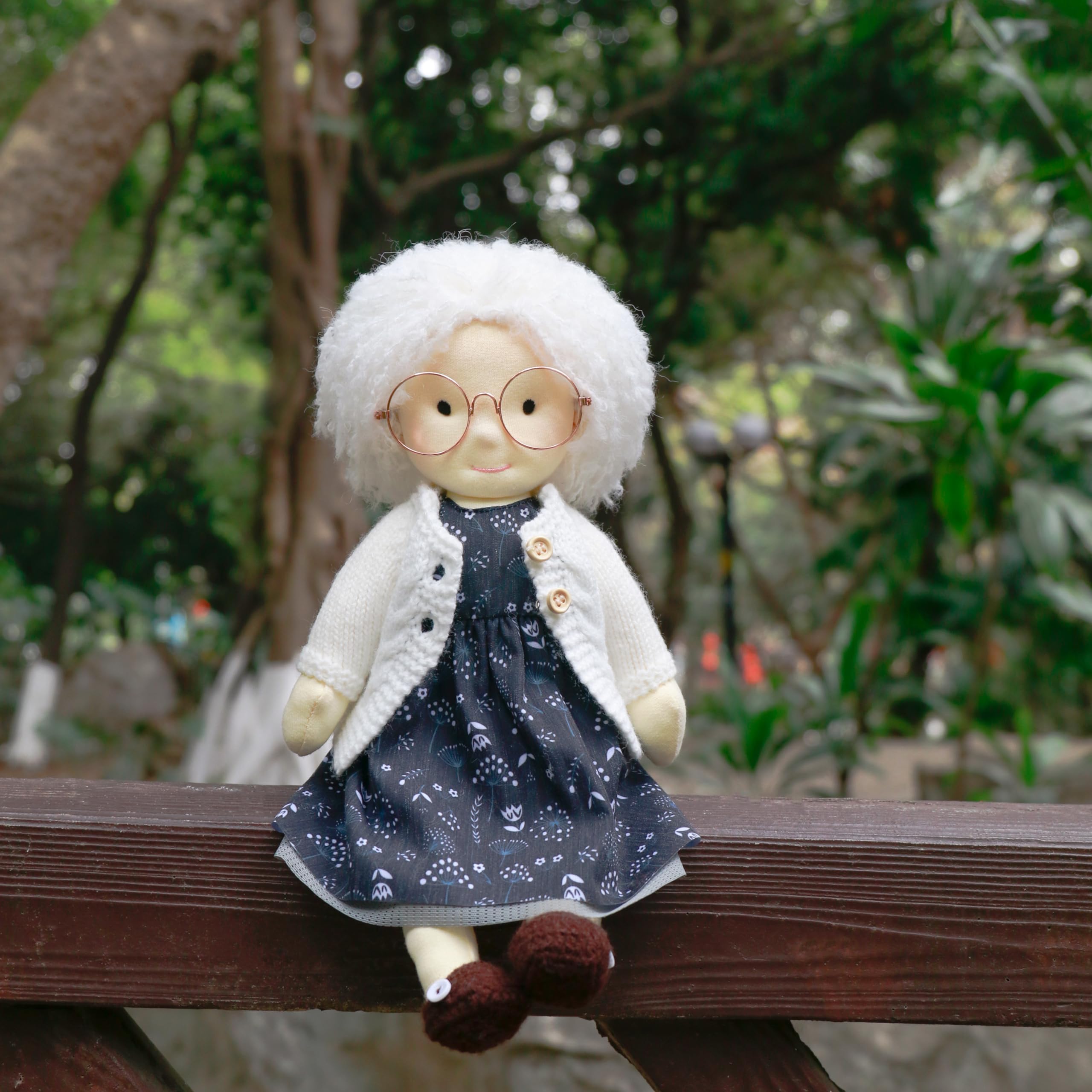 Amazon.co.jp: BlissfulPixie Waldorf Doll 手作り人形 - Ella 12
